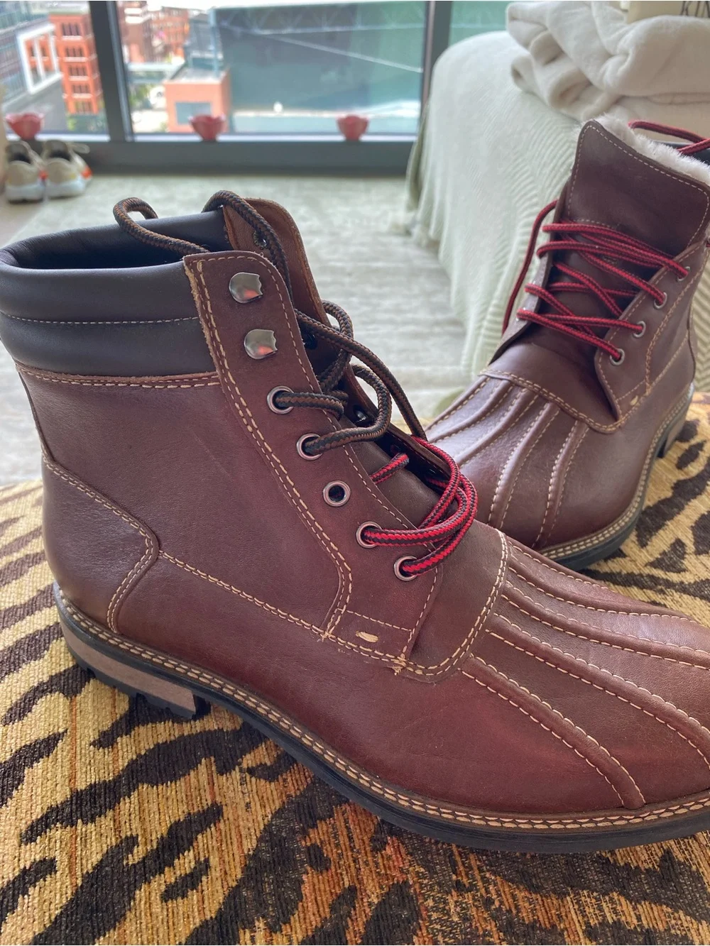 Johnston & Murphy sturdy leather